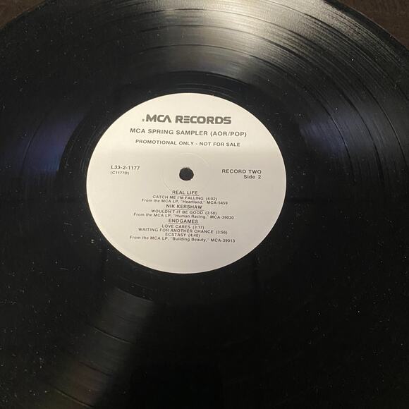 VARIOUS: mca spring sampler aor/pop MCA 12" LP 33 RPM - Picture 7 of 11
